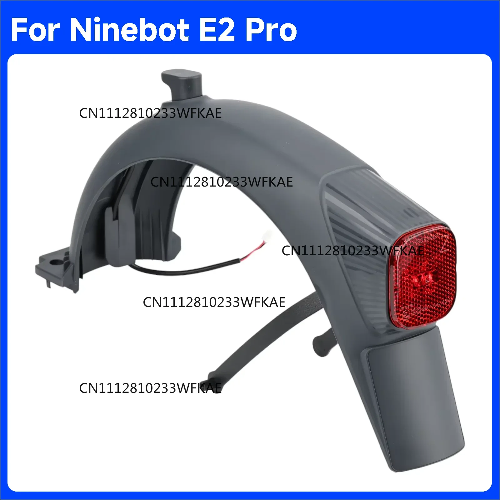 Scooter Parts - Original Rear Fender For Ninebot E2