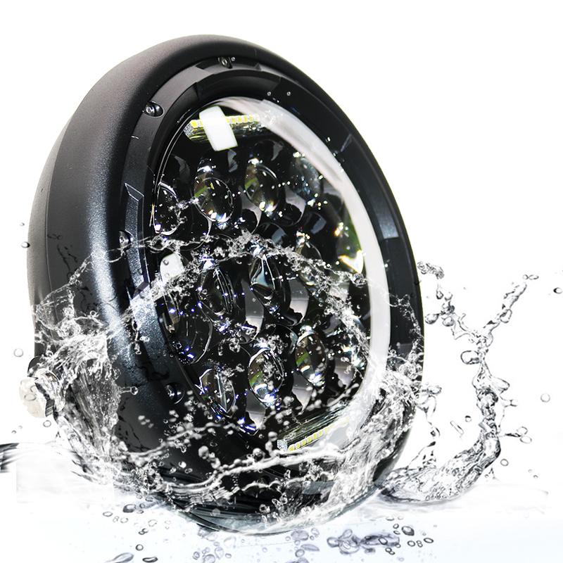 7inch LED Motorcycle Headlight - Universal Motorcycle Led Headlight Projector ulasan dan harga