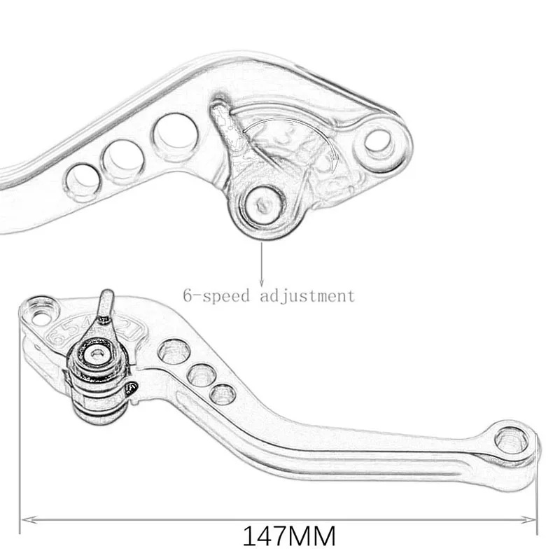 For Bajaj Pulsar 200 NS/200 RS - Cnc Aluminum Adjustable Brake Clutch Levers ulasan dan harga