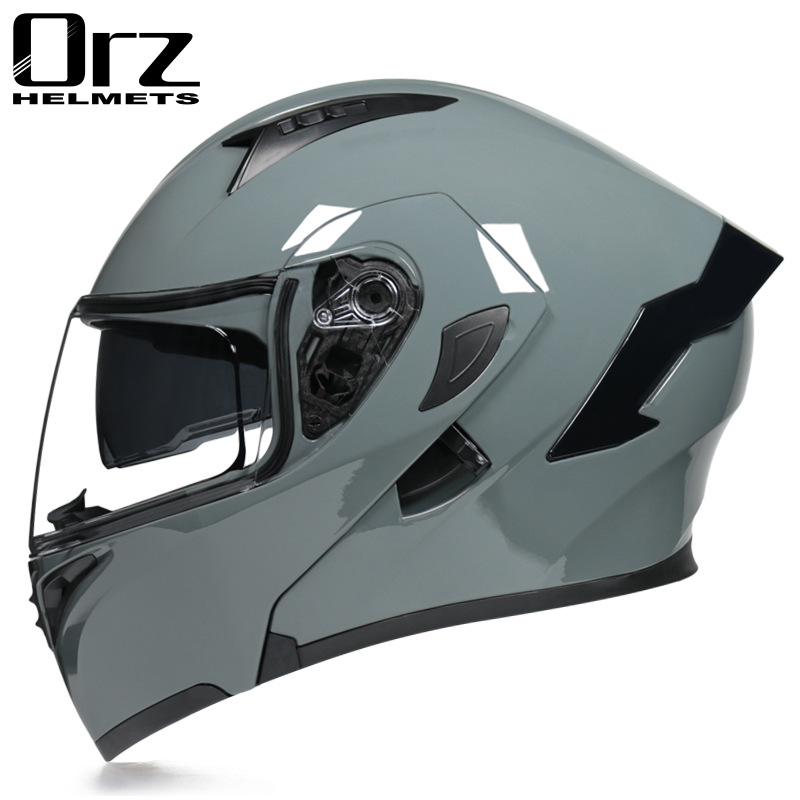 DOT Approved Safety Modular Fl - Dual Visor Motorcycle Racing Helmet ulasan dan harga