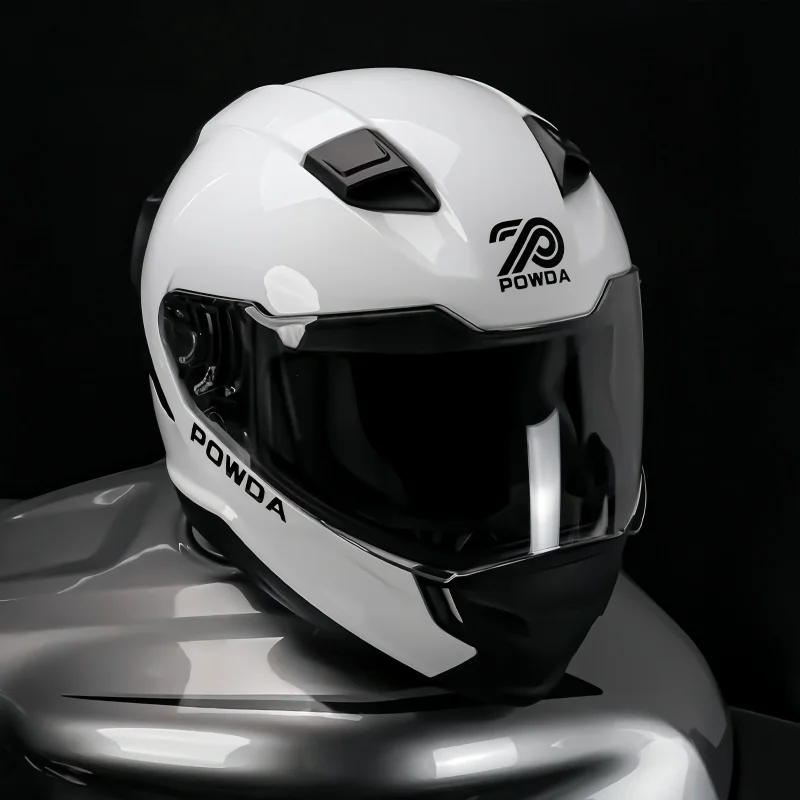 Unisex Full Face Motorcycle He - Dual Visor Motorcycle Racing Helmet ulasan dan harga