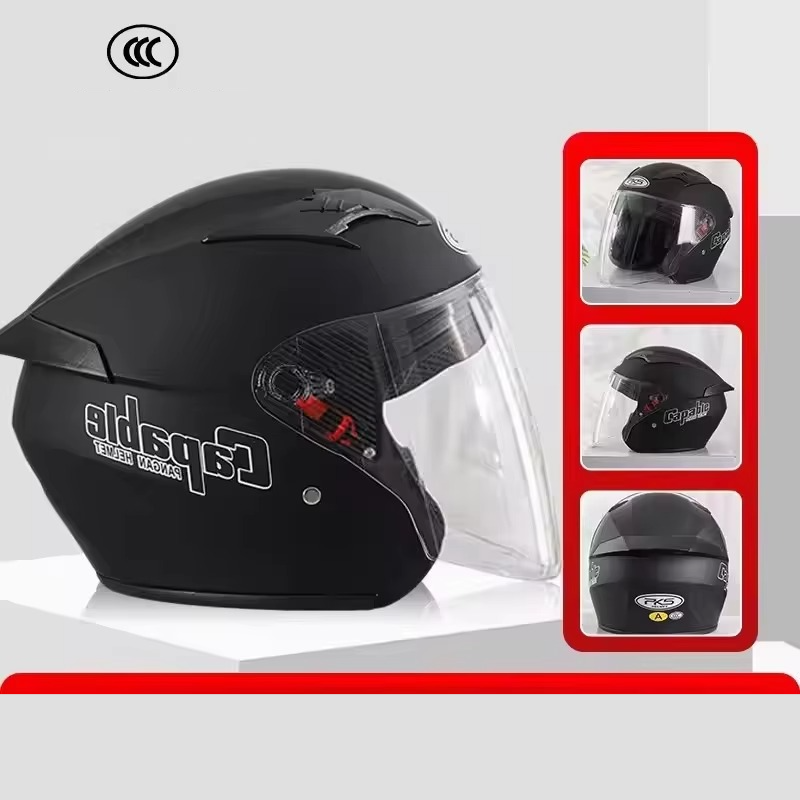 Large Motorcycle Helmet Men's  - Dual Visor Motorcycle Racing Helmet ulasan dan harga