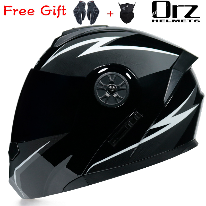 ORZ-161 Latest DOT Approved Sa - Full Face Motorcycle Helmet With Bluetooth ulasan dan harga