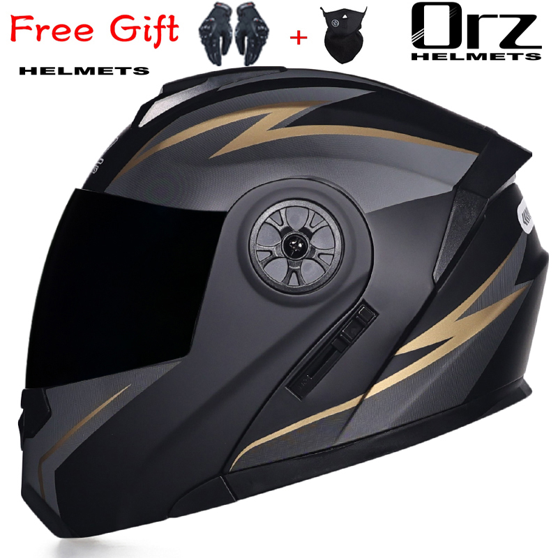 ORZ-161 Latest DOT Approved Sa - Full Face Motorcycle Helmet With Bluetooth ulasan dan harga