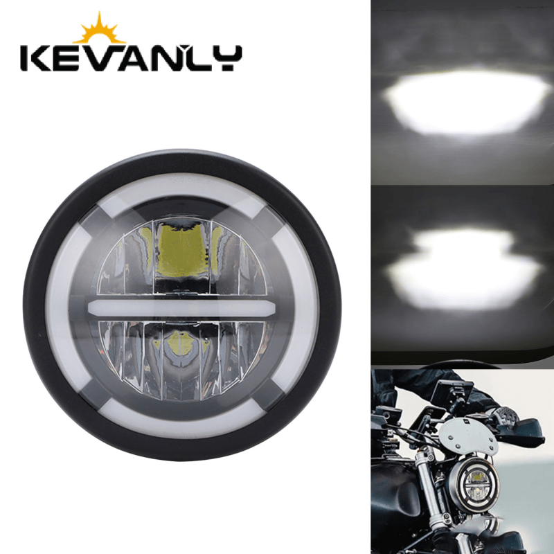7 Inch Led Car Motorcycle Head - Universal Motorcycle Led Headlight Projector ulasan dan harga