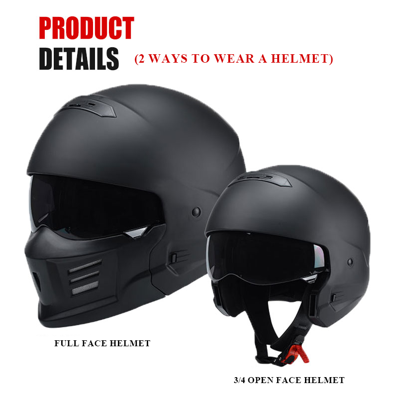 Scorpion Full Face Helmet ABS  - Full Face Motorcycle Helmet With Bluetooth ulasan dan harga