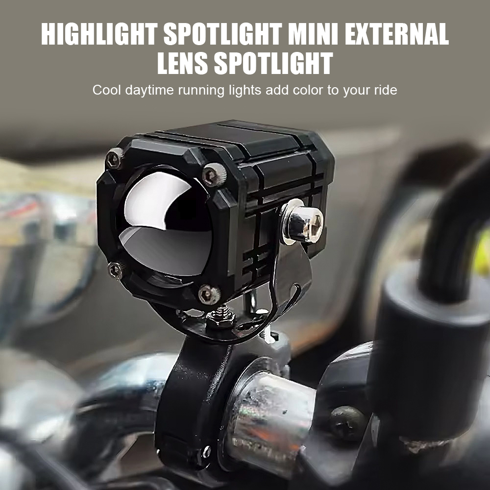 Motorcycle LED Auxiliary Light - Universal Motorcycle Led Headlight Projector ulasan dan harga