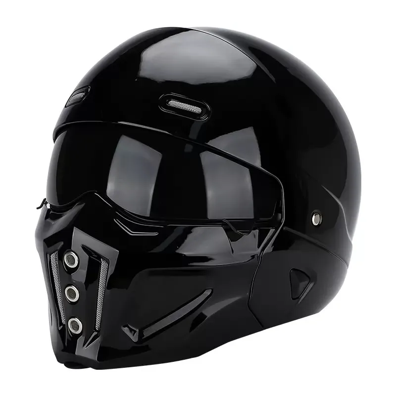 2026 New Scorpion Casco Retro  - Full Face Motorcycle Helmet With Bluetooth ulasan dan harga
